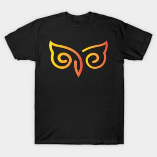 owl art Abstract T-Shirt